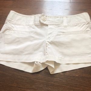 American Eagle White Shorts